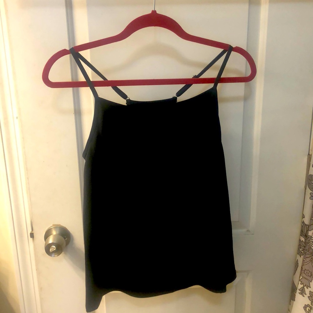 The North Face racer back tank w/adjustable straps